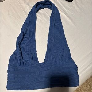 Blue Halter Top, comes with all 3!!